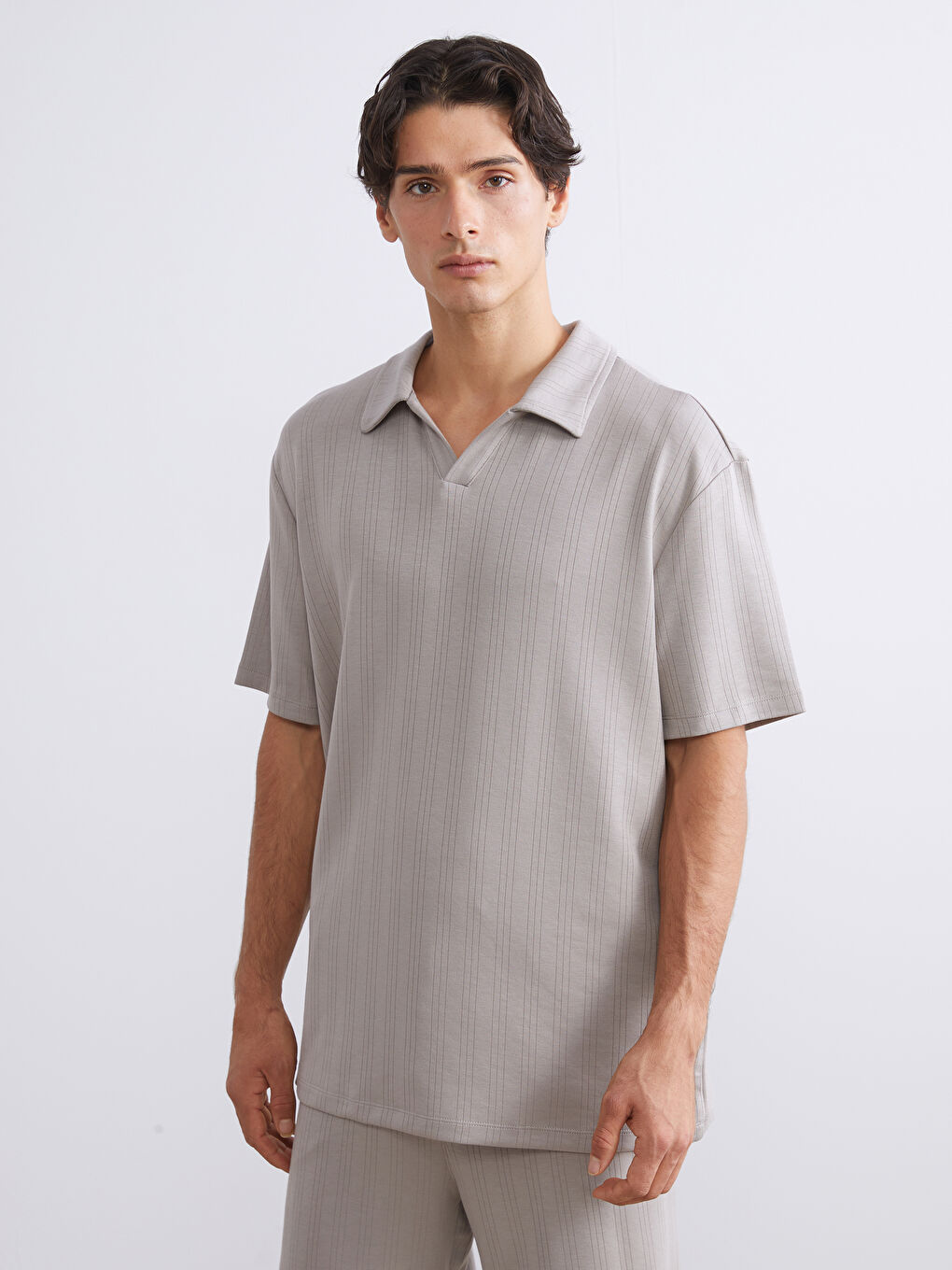 Men's Polo Neck T-Shirt-1