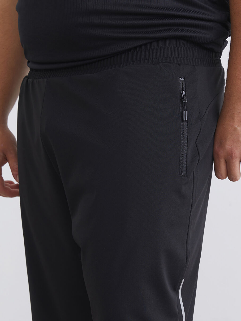 Büyük Beden Beli Lastikli Erkek Spor Şort-6