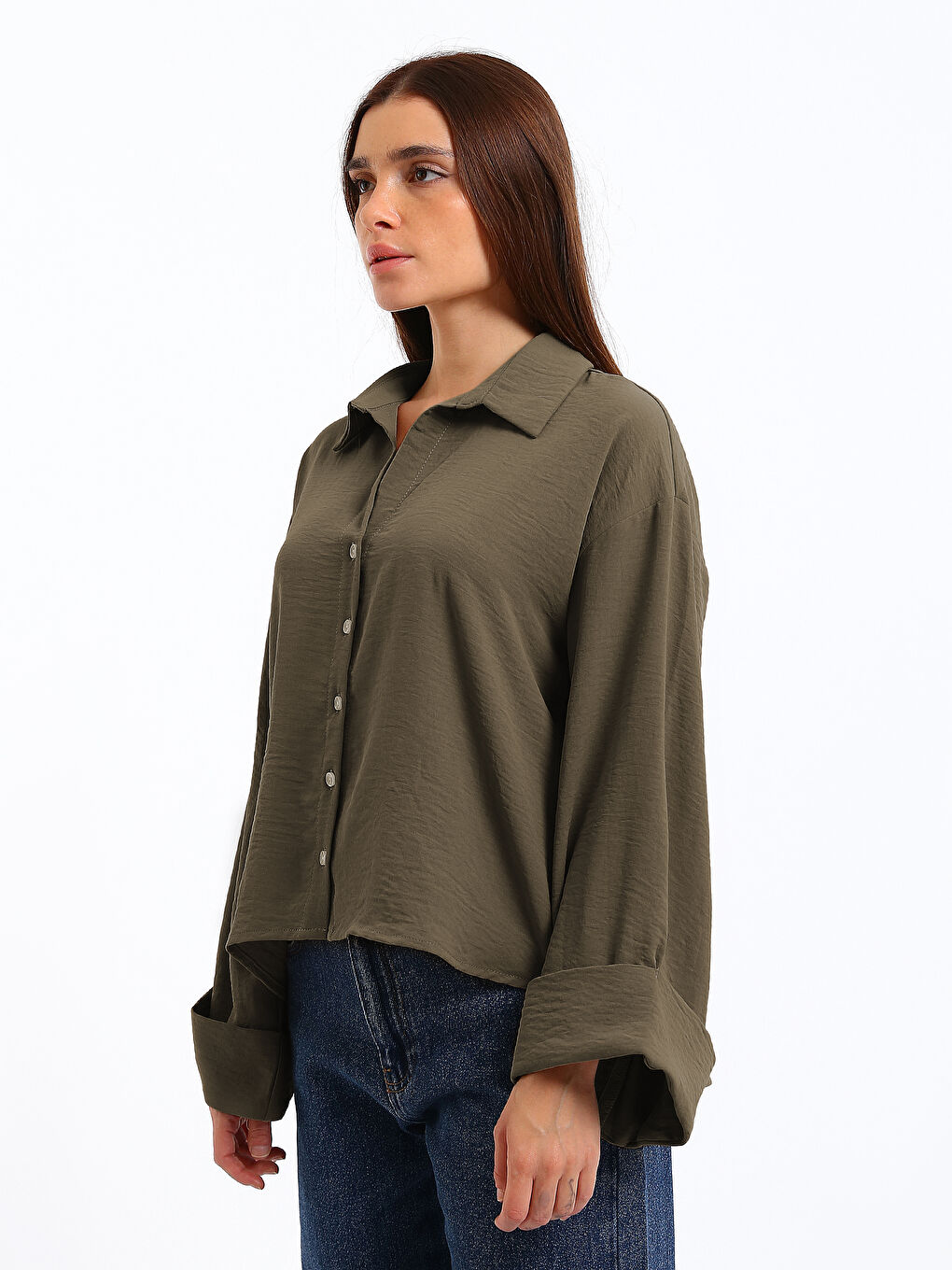 Loose Fit Women's Shirt-3