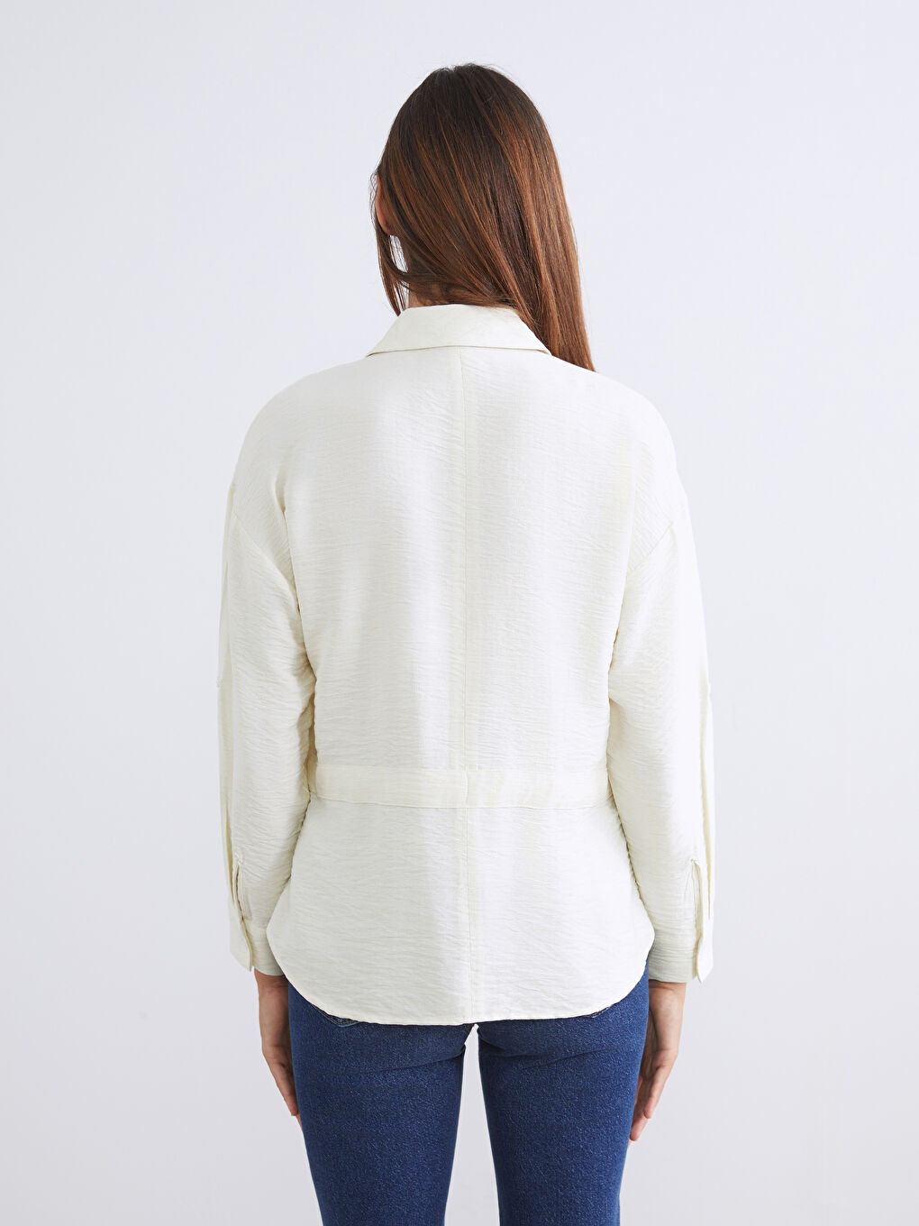 Sashed Women's Shirt-3