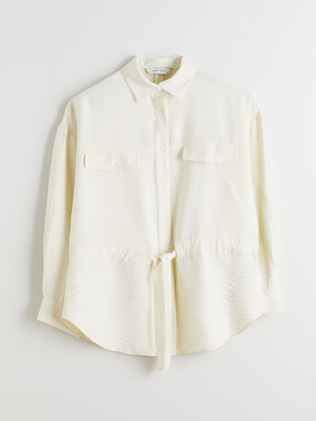 Sashed Women's Shirt-4