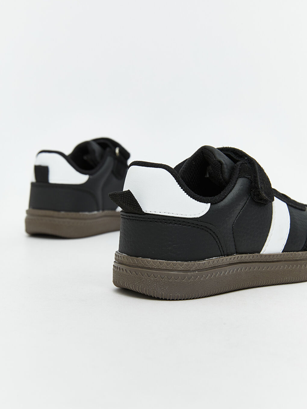 Siyah Bağcıklı Erkek Bebek Spor Ayakkabı-3