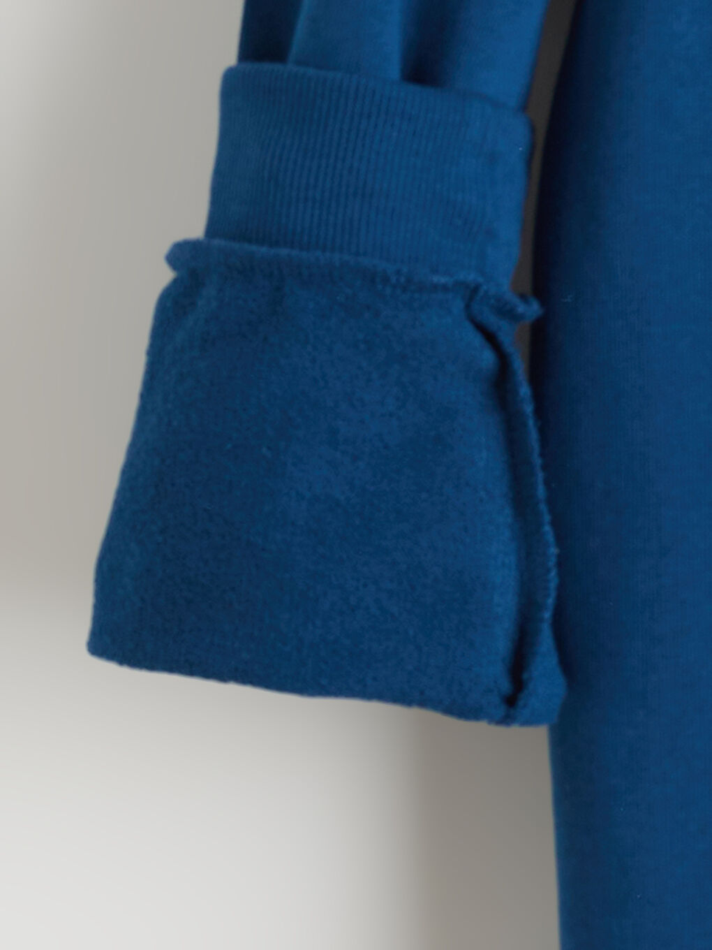 Petrol Bisiklet Yaka Minecraft Baskılı Erkek Çocuk Sweatshirt-3