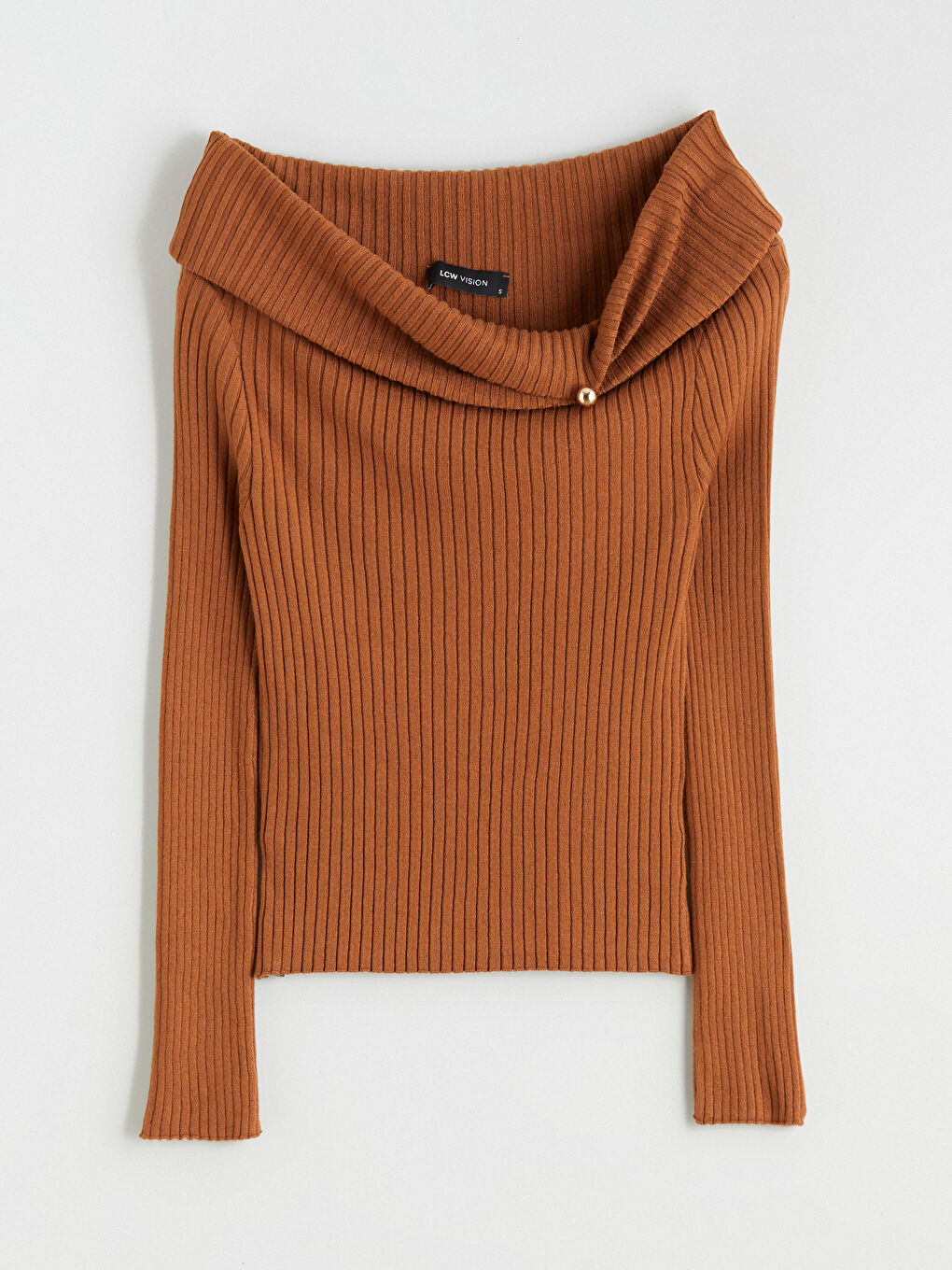 Woman BROWN Sweater-4