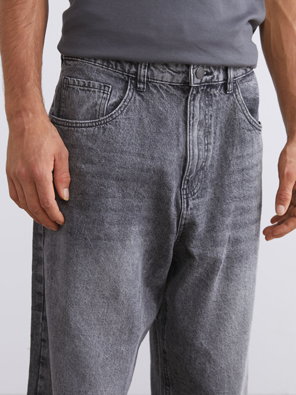 Джинсы мужские мешковатого кроя-2