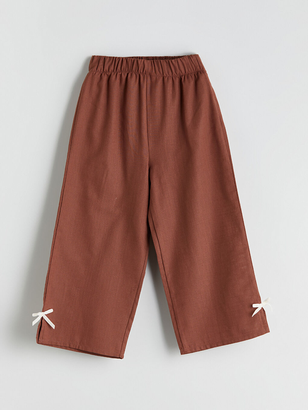 Crew Neck Girls' Blouse and Pants-4