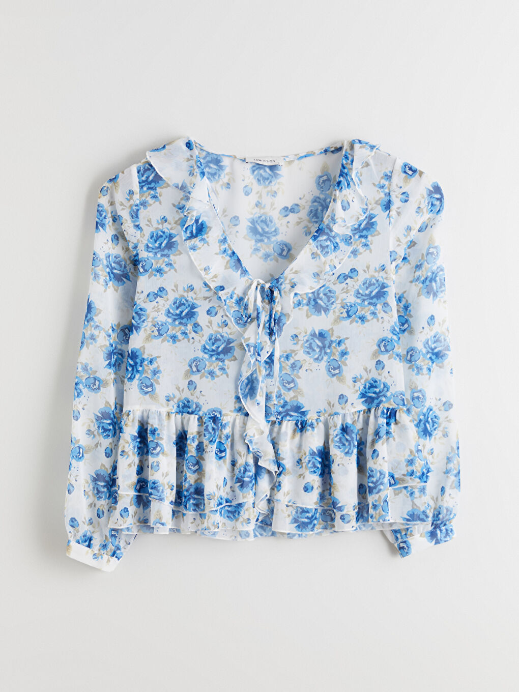 Woman BLUE Blouse-4
