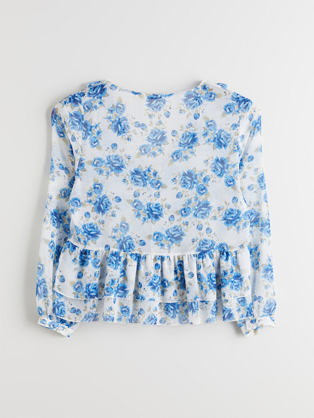 Woman BLUE Blouse-5