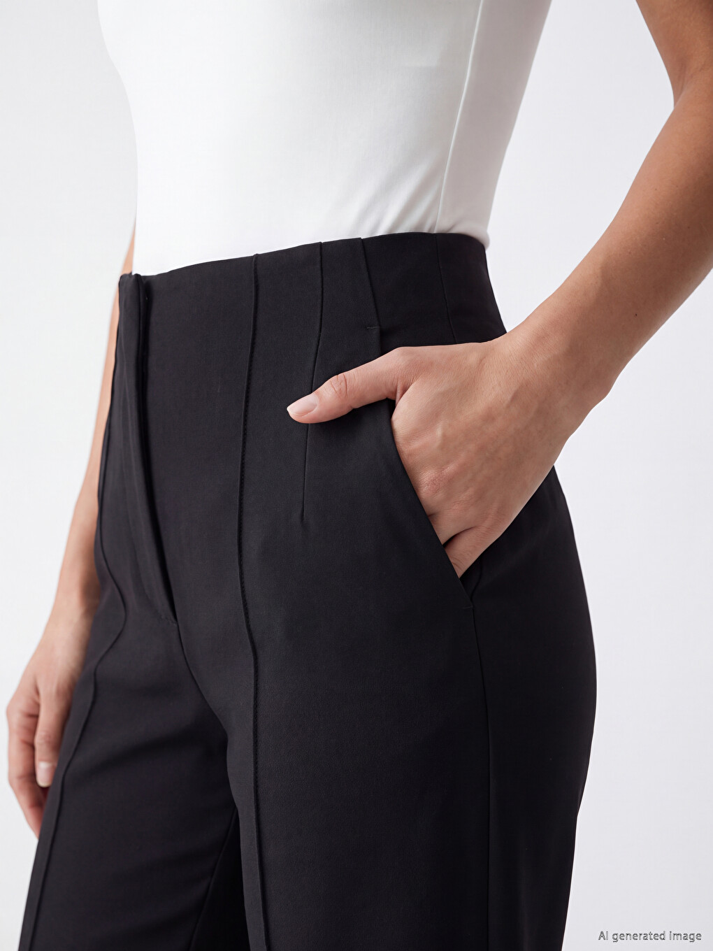 Karışık Slim Mom Kadın Jean Pantolon-2