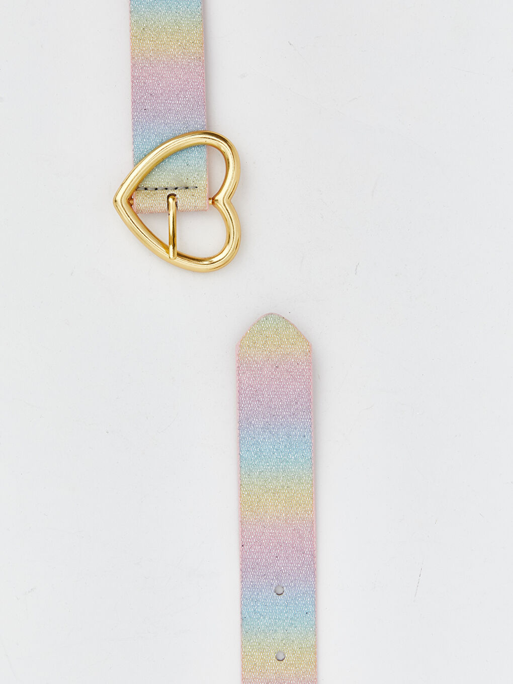 Karışık Kalp Figürlü Kız Çocuk Kemer-2