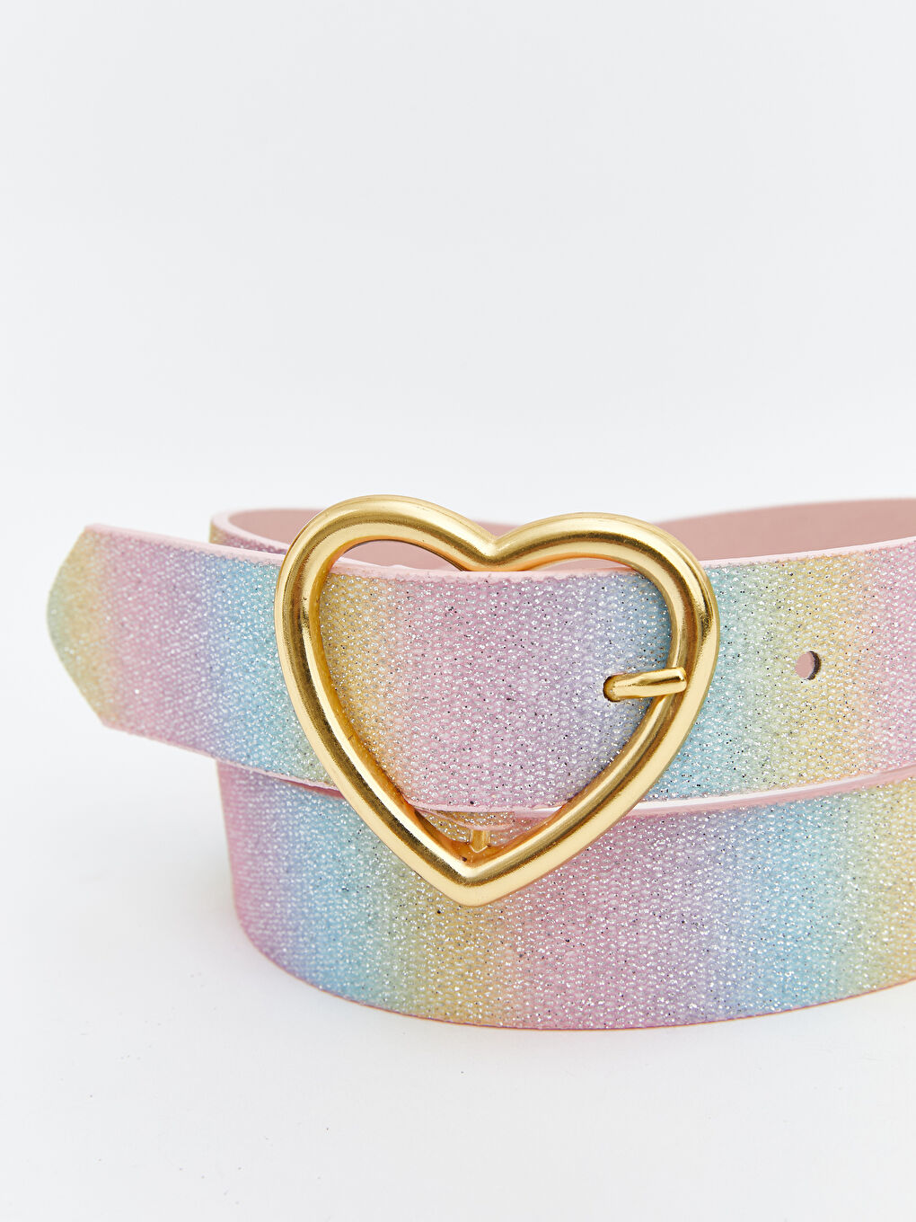 Karışık Kalp Figürlü Kız Çocuk Kemer-3