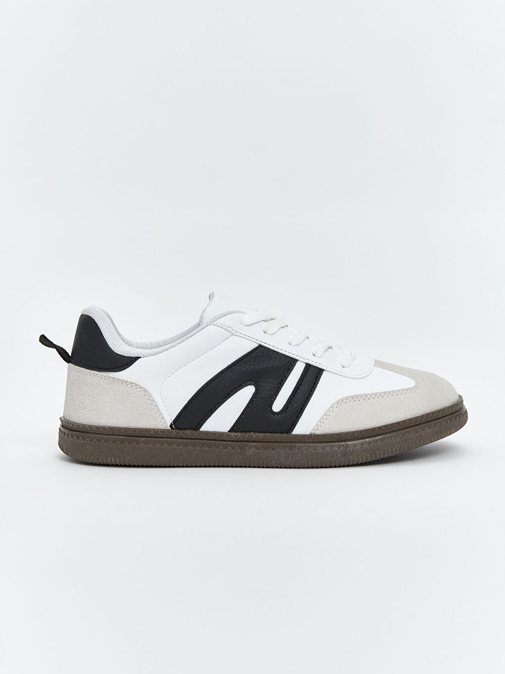 Beyaz Bağcıklı Kız Çocuk Spor Ayakkabı-1