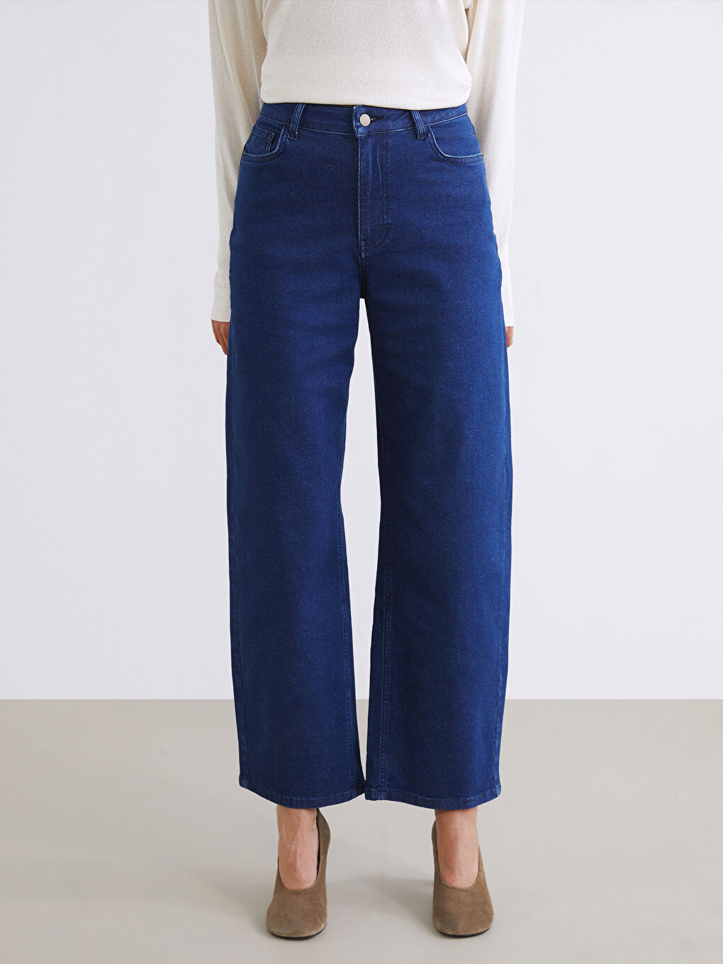 Mavi Baggy Fit Kadın Jean Pantolon-1