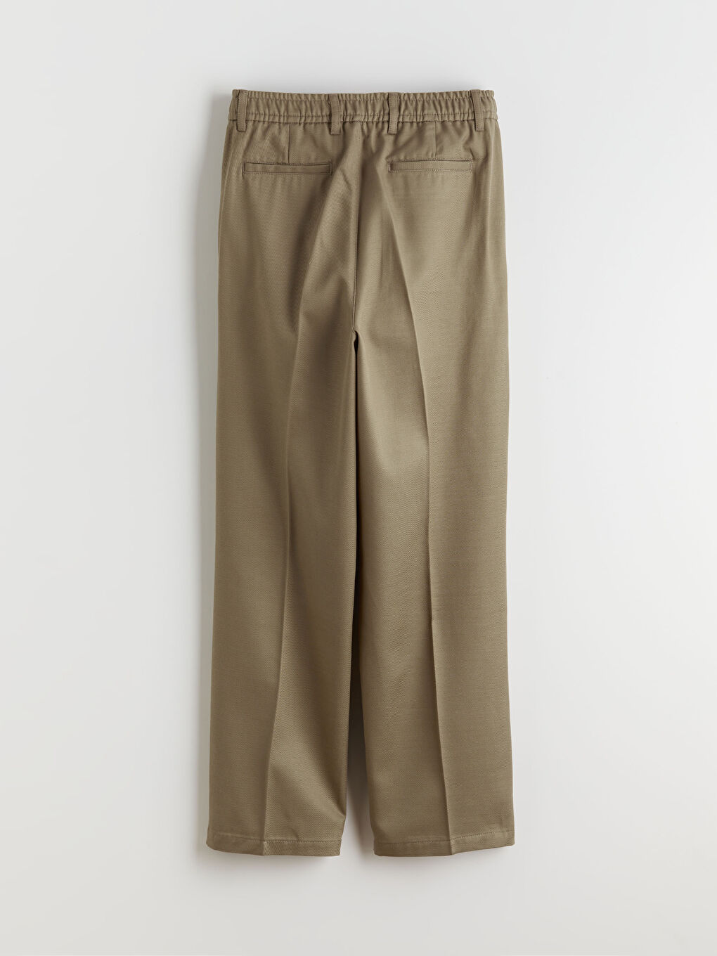 Bej Rahat Kalıp Erkek Pantolon-5