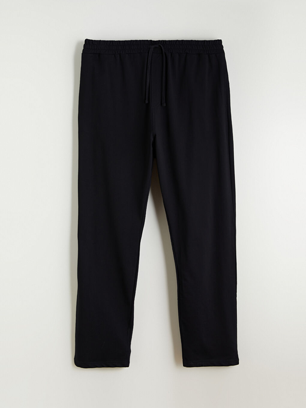 Siyah Büyük Beden Standart Kalıp Erkek Eşofman Altı-4