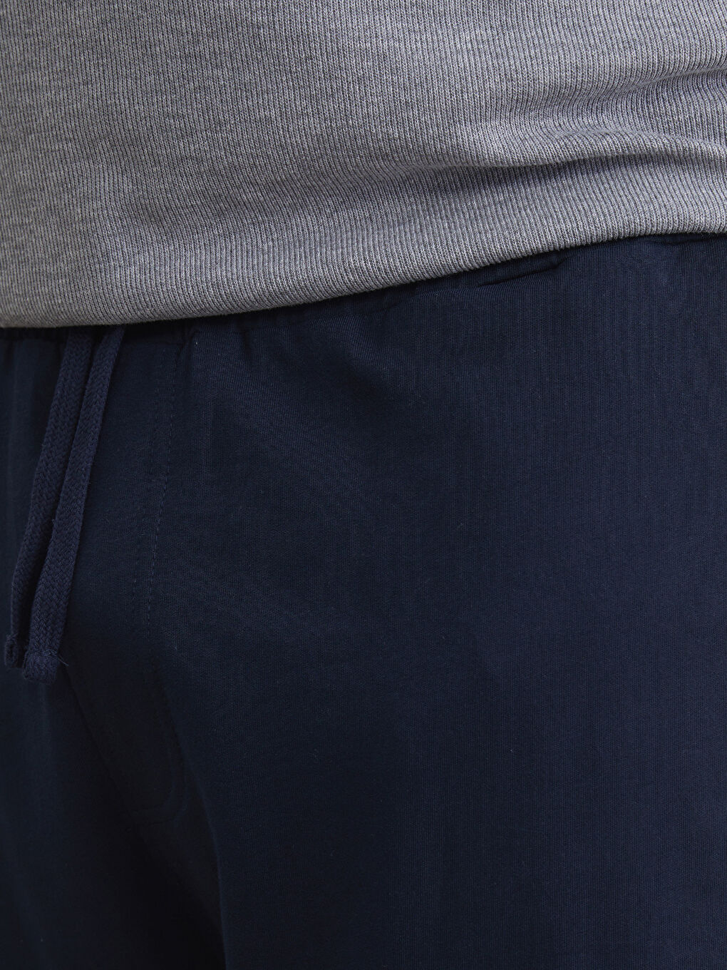 Lacivert Büyük Beden Standart Kalıp Erkek Eşofman Altı-2