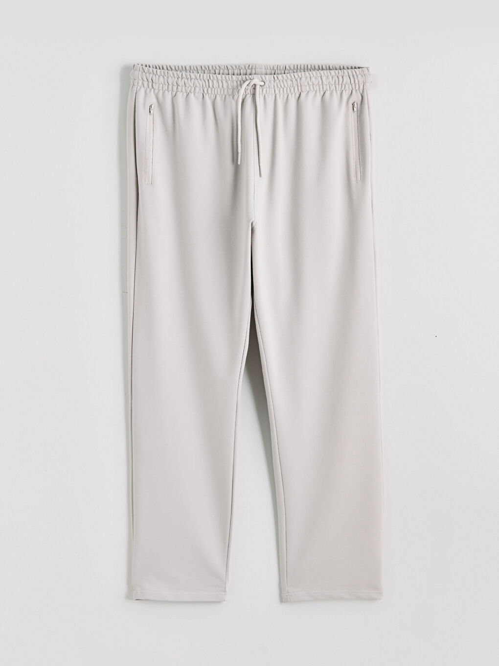 Bej Standart Kalıp Erkek Eşofman Altı-4