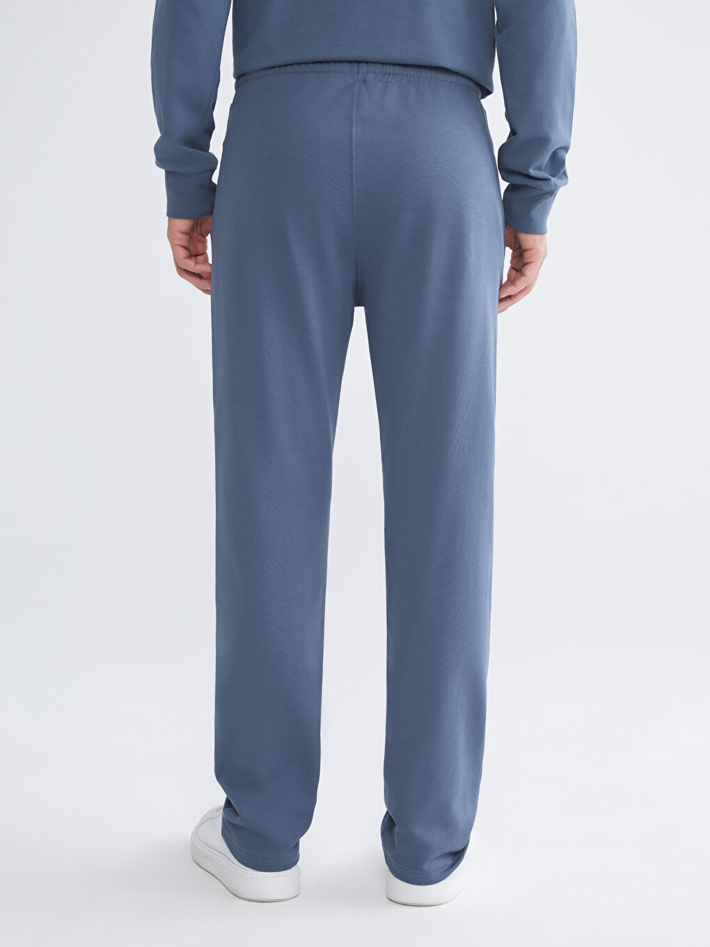 İndigo Standart Kalıp Erkek Eşofman Altı-3