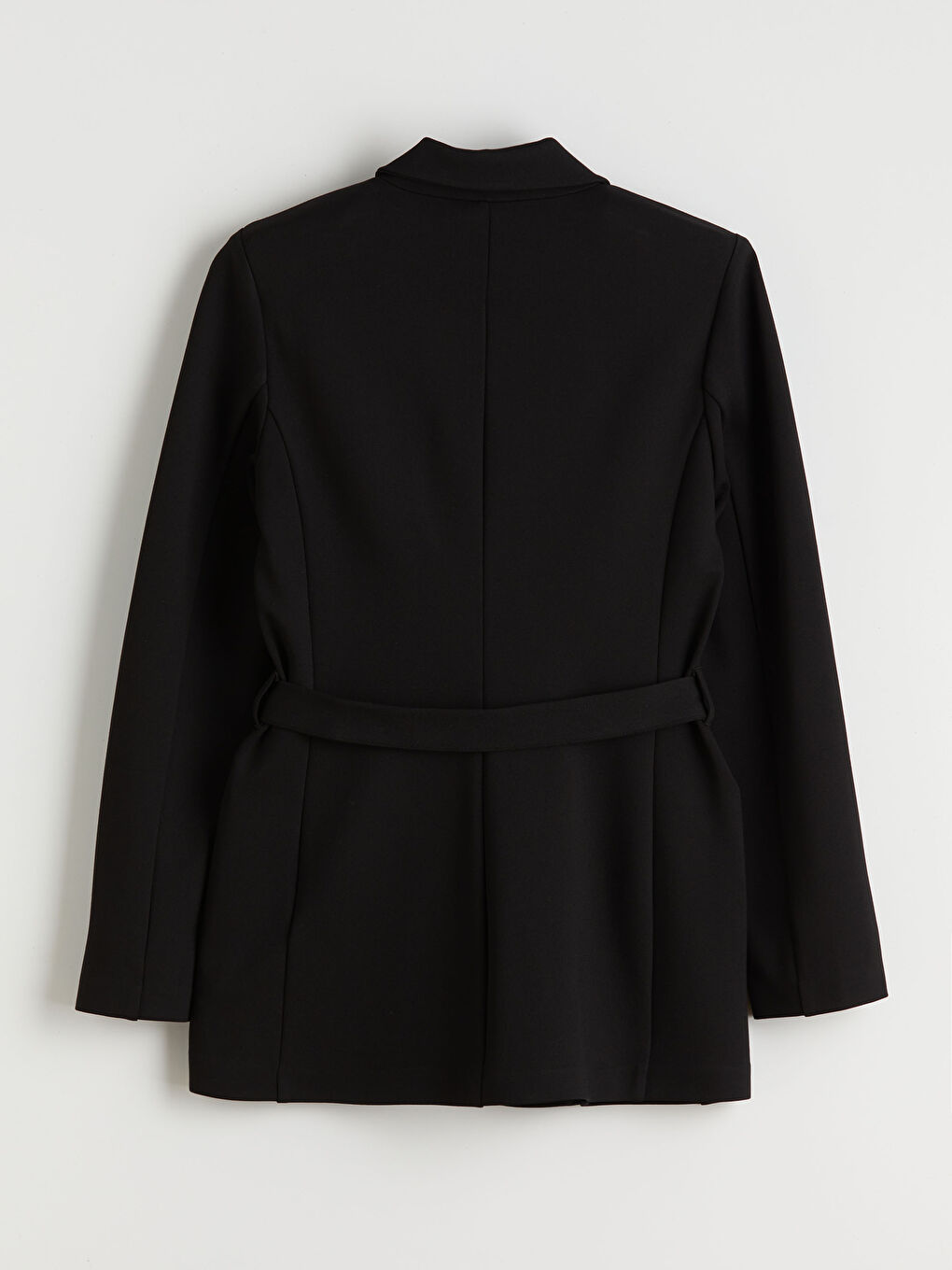 Belted Women's Blazer Jacket-5