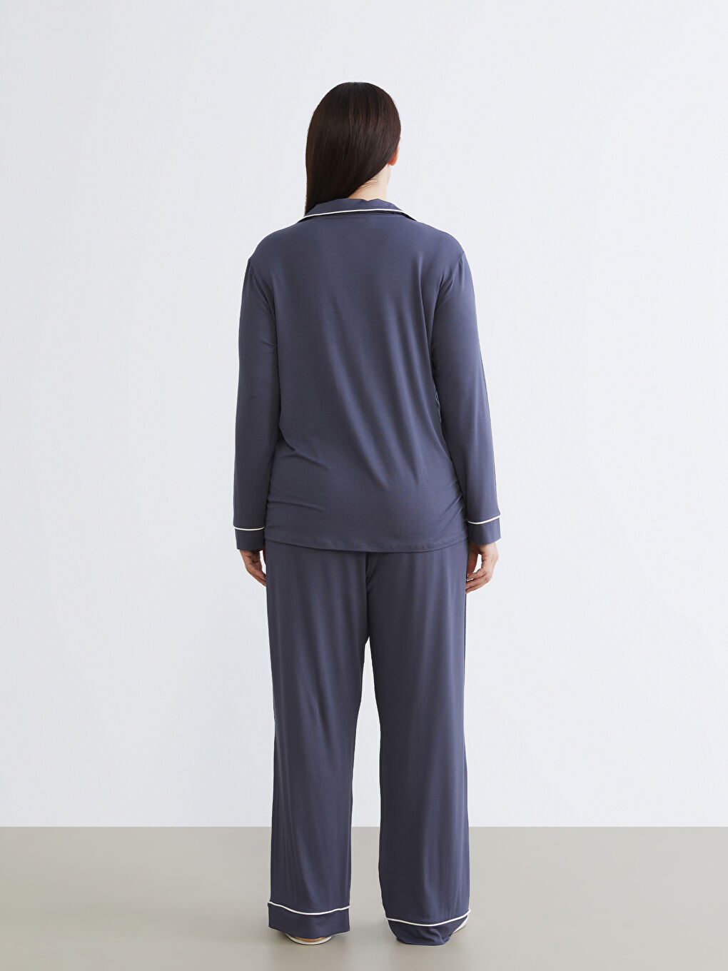 Женщины Индиго Пижамный комплект-3