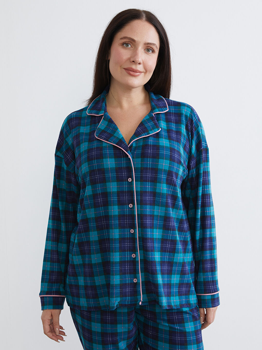 PLAVA Pidžama komplet Žena-1