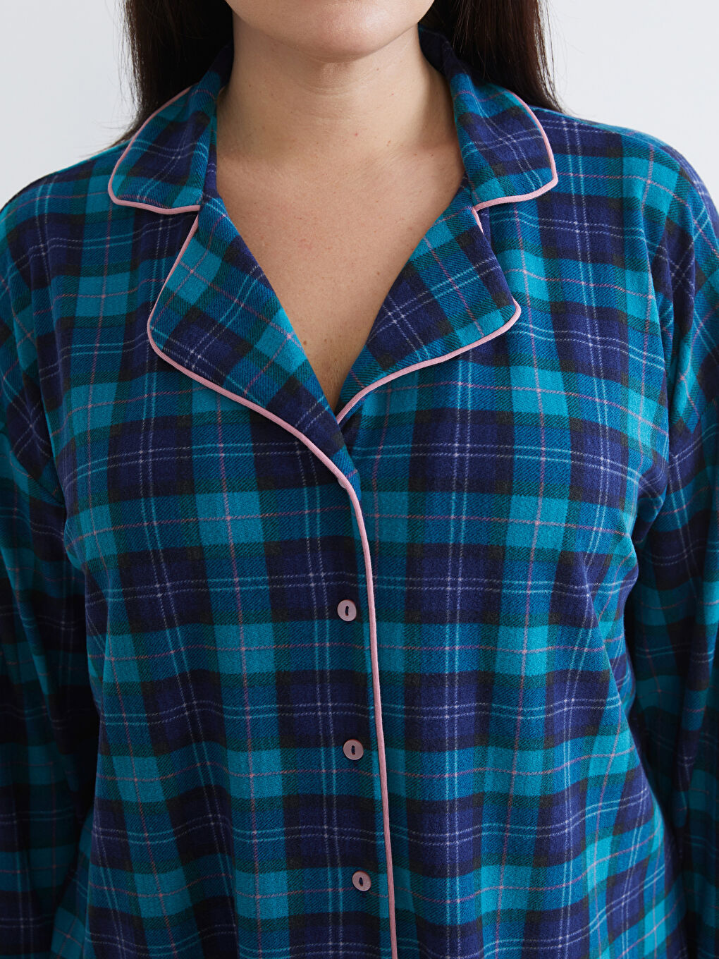 PLAVA Pidžama komplet Žena-2