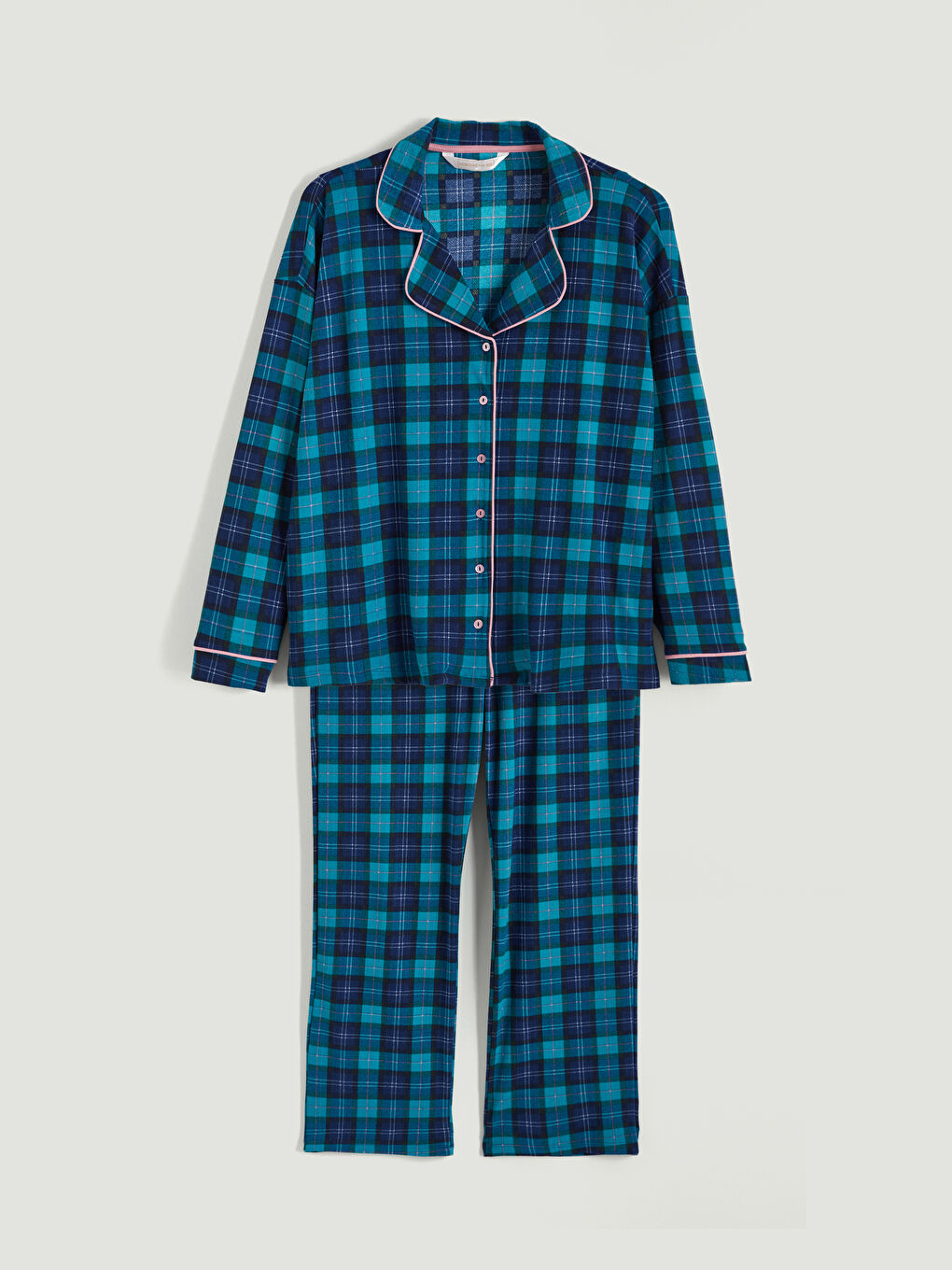 PLAVA Pidžama komplet Žena-4