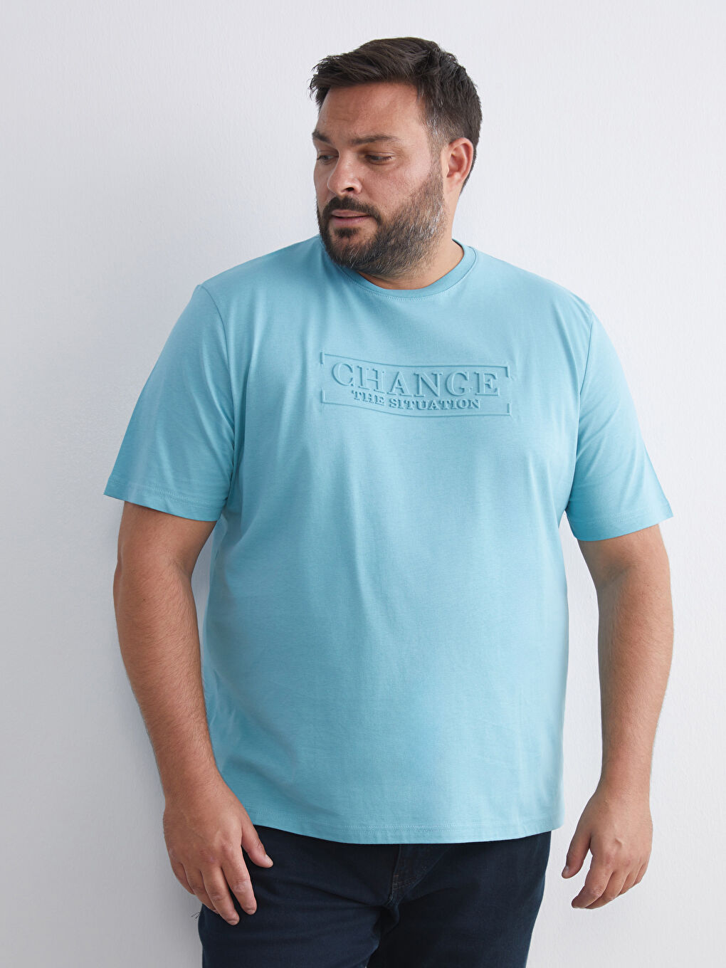 Man PETROL T-Shirt