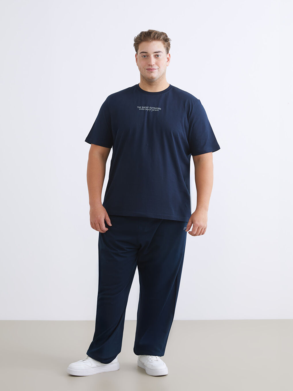 Plus Size Printed Jersey Men's T-Shirt-5