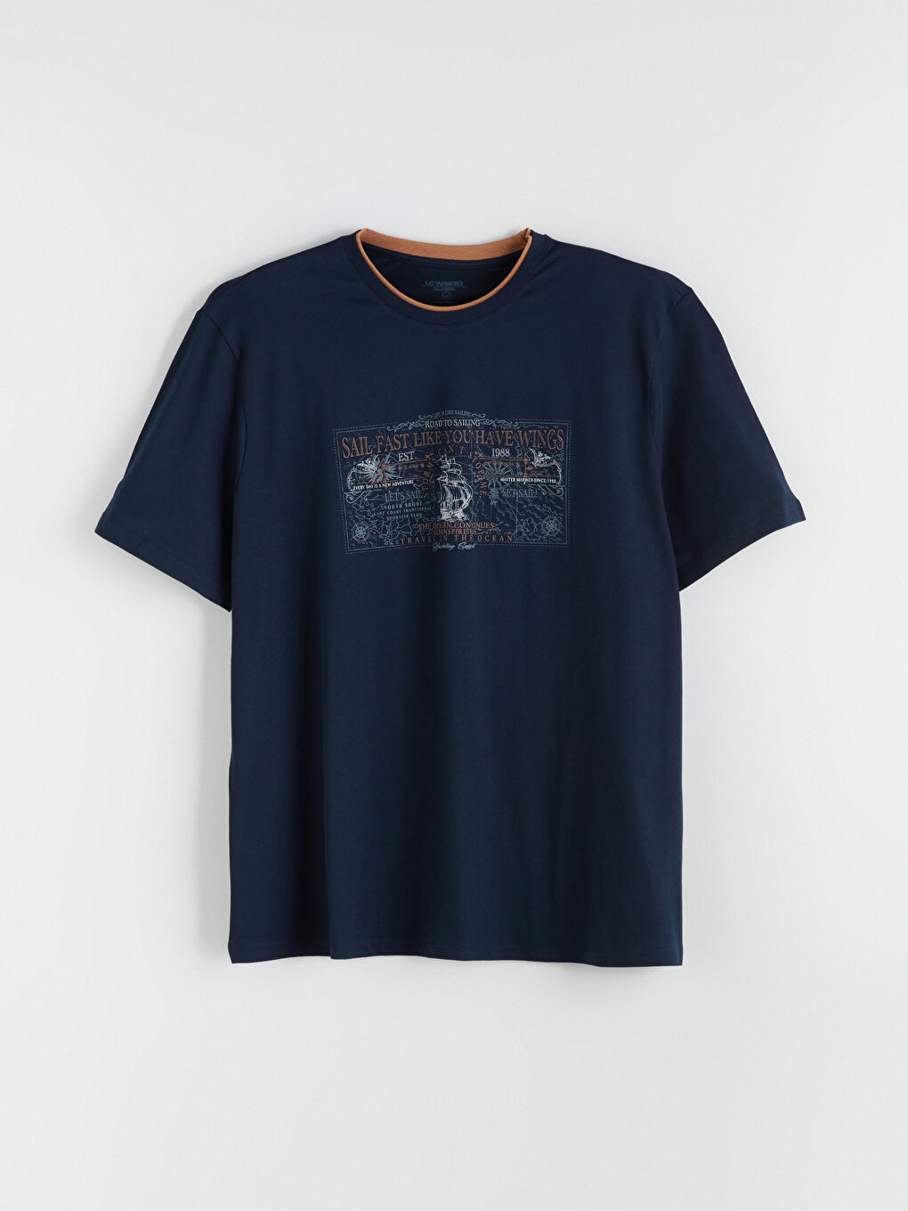 Man NAVY T-Shirt-4