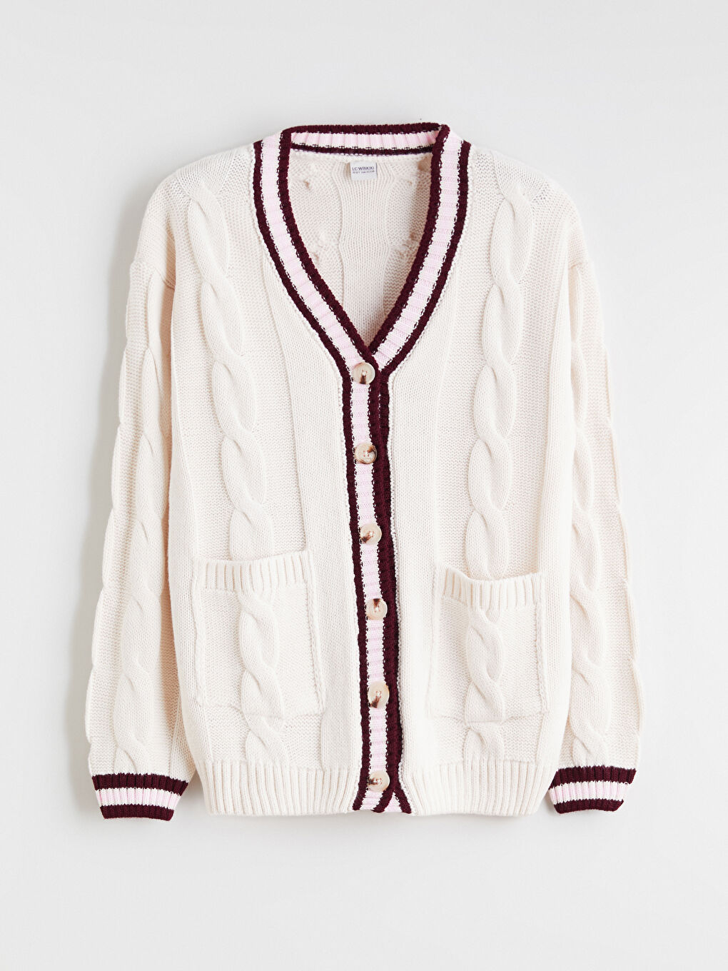 Қыздарға арналған трикотаж кардиган