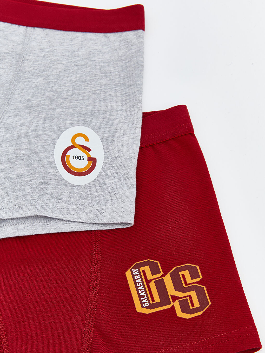 Kırmızı Galatasaray Baskılı Erkek Çocuk Boxer 2'li-2