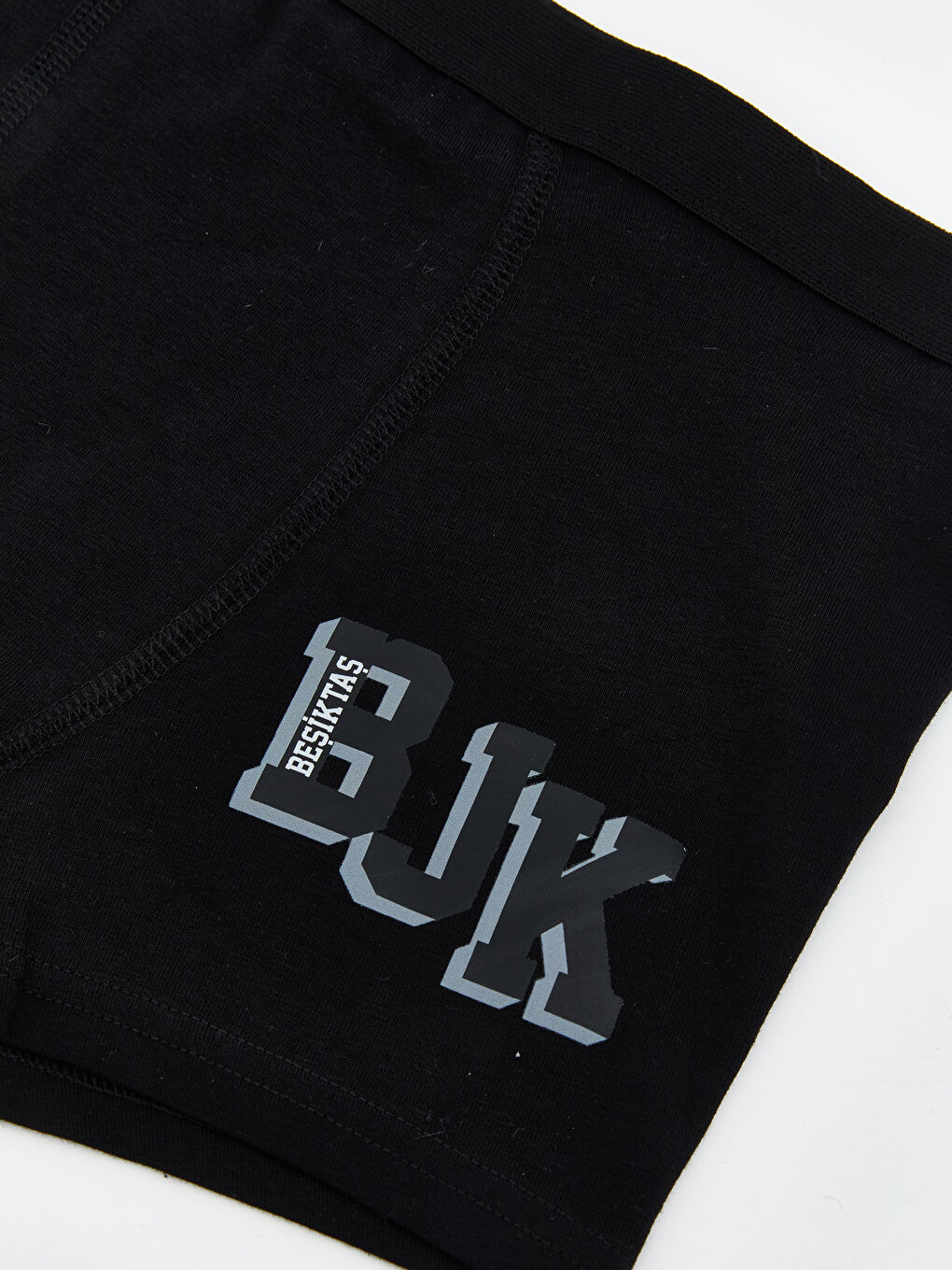 Siyah Beşiktaş Baskılı Erkek Çocuk Boxer 2'li-3
