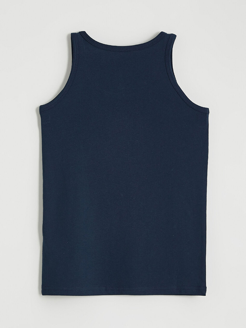 Crew Neck Fenerbahçe Printed Boys' Vest 2 Pack-3