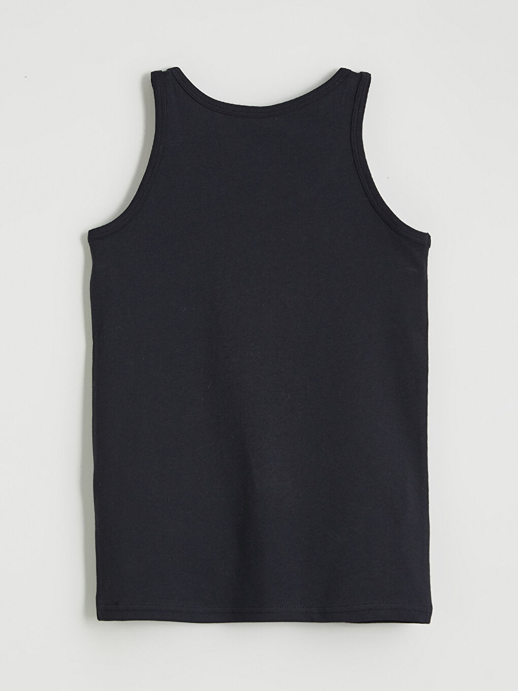 Siyah Bisiklet Yaka Beşiktaş Baskılı Erkek Çocuk Atlet 2'li-6