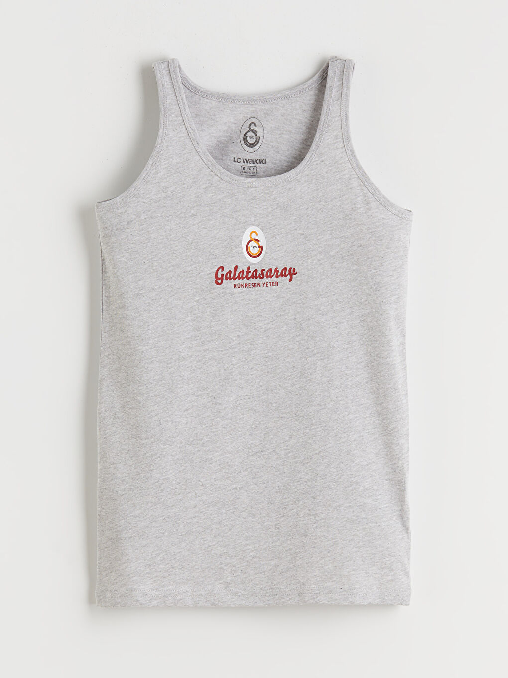 Crew Neck Galatasaray Printed Boys' Vest 2 Pack-1