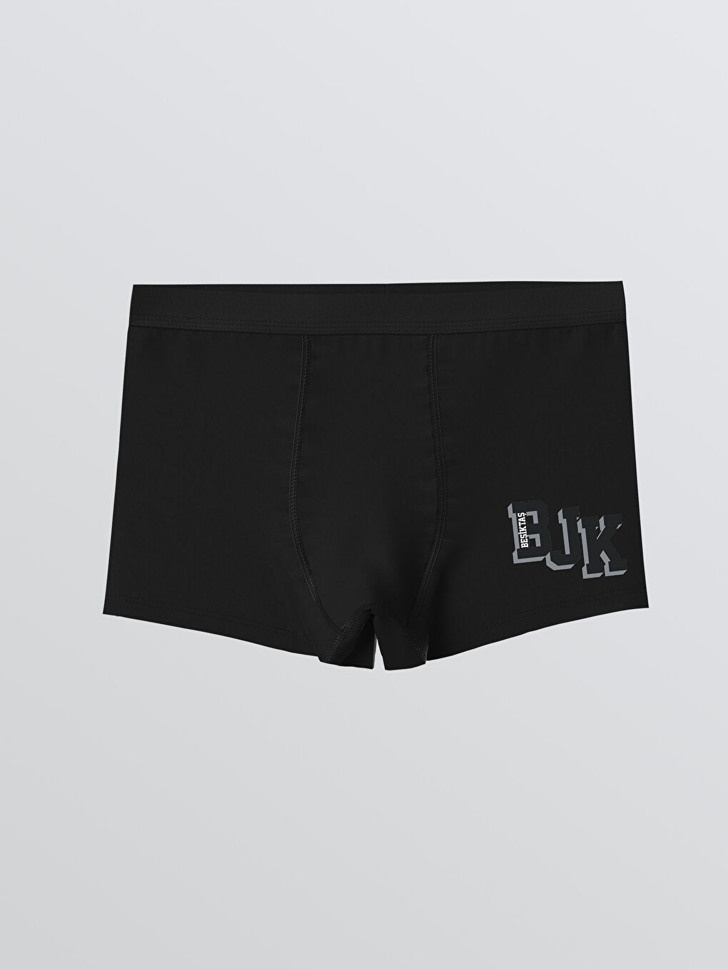 Siyah Beşiktaş Baskılı Erkek Çocuk Boxer 2'li-2