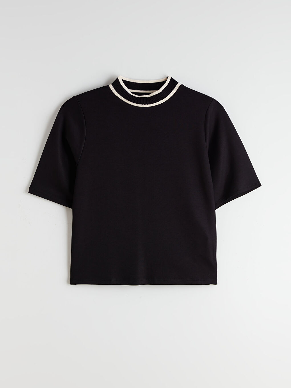 Funnel Neck Women's T-Shirt-6