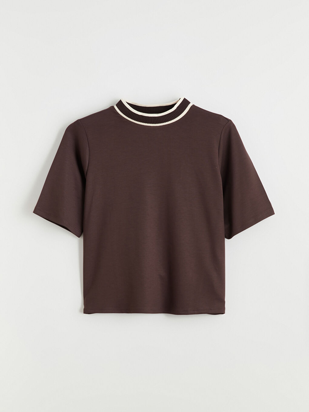 Funnel Neck Women's T-Shirt-6