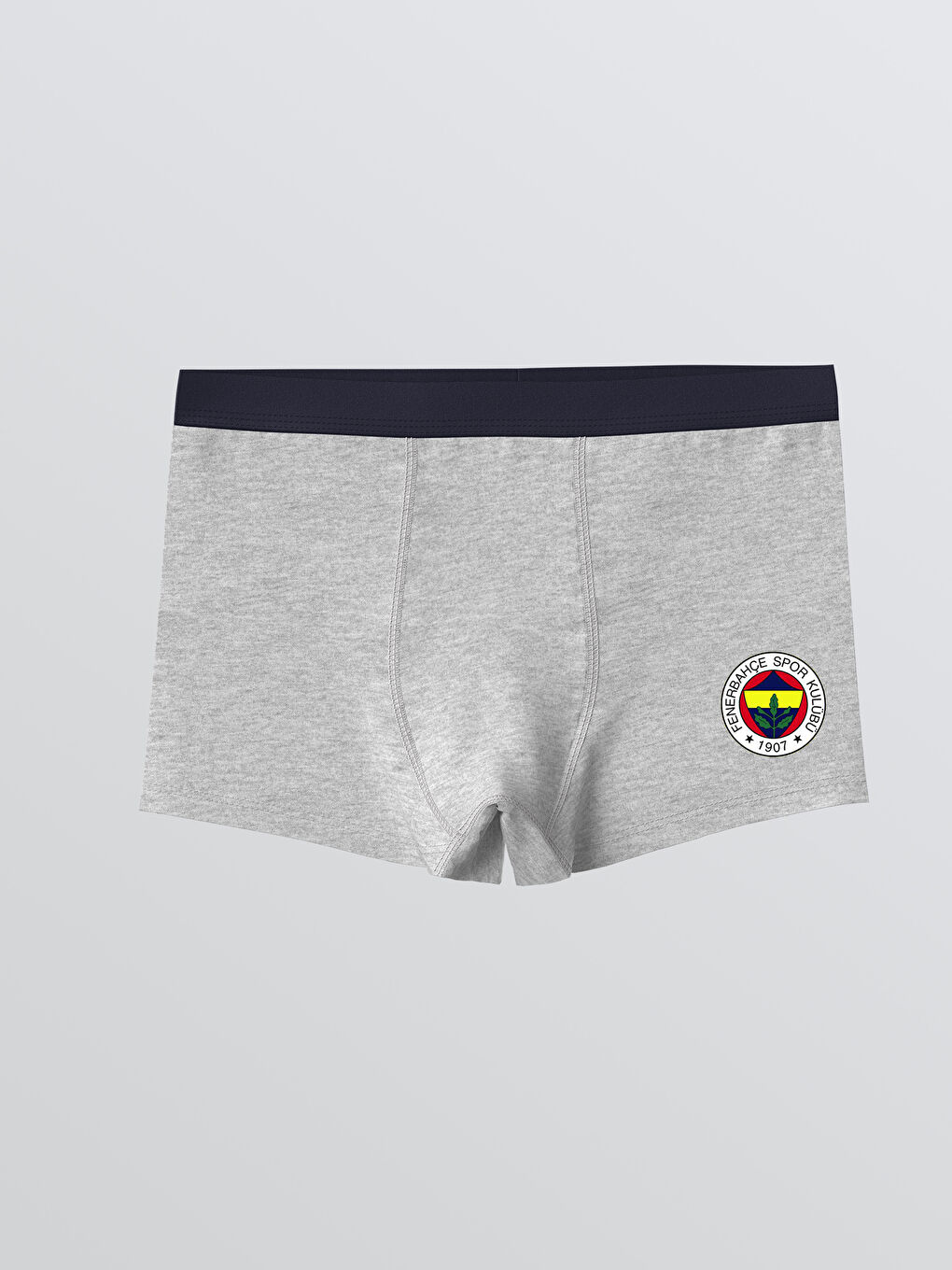 Lacivert Fenerbahçe Baskılı Erkek Çocuk Boxer 2'li-2