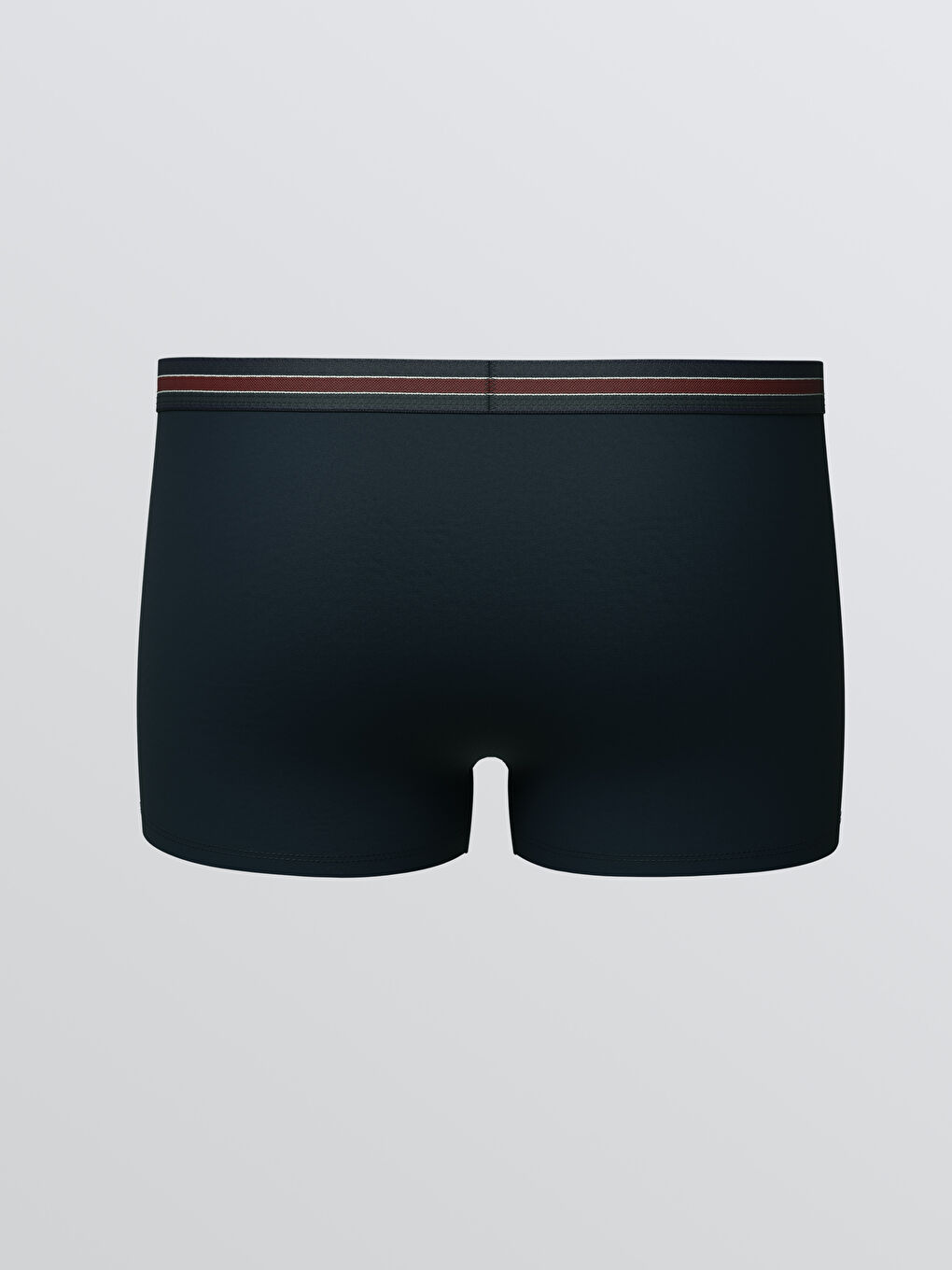 Bordo Standart Kalıp Pamuklu Esnek Erkek Boxer 7'li-3