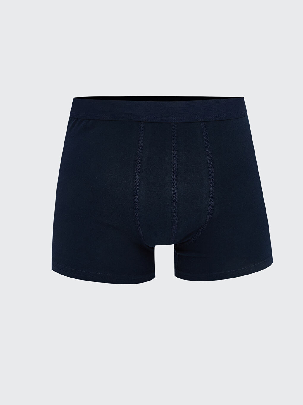 Lacivert Standart Kalıp Pamuklu Esnek Erkek Boxer 7'li-2