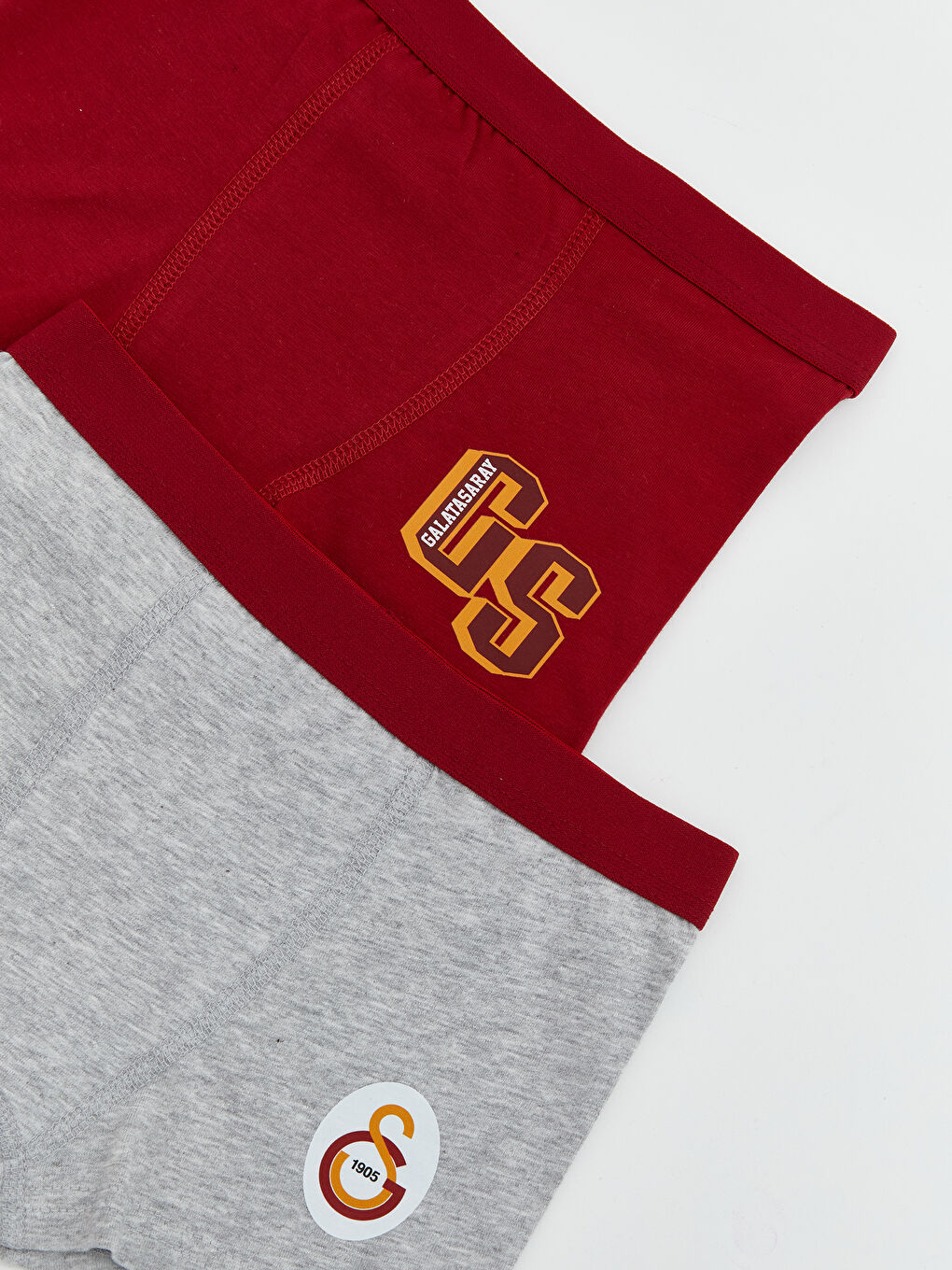Kırmızı Galatasaray Baskılı Erkek Çocuk Boxer 2'li-2
