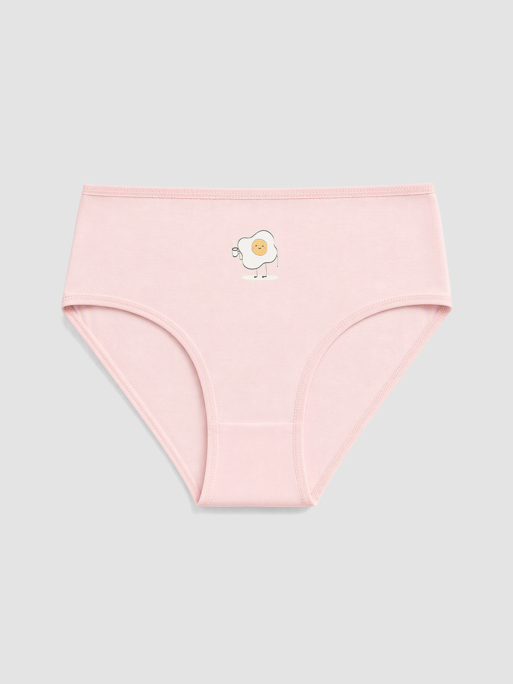 Pembe Baskılı Kız Çocuk Külot