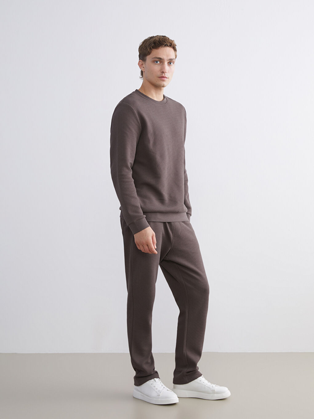Crew Neck Men's Sweatshirt-3