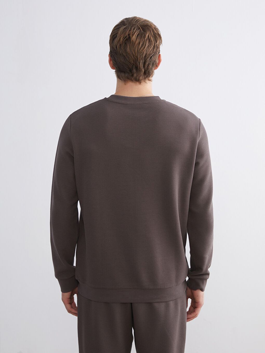 Crew Neck Men's Sweatshirt-7