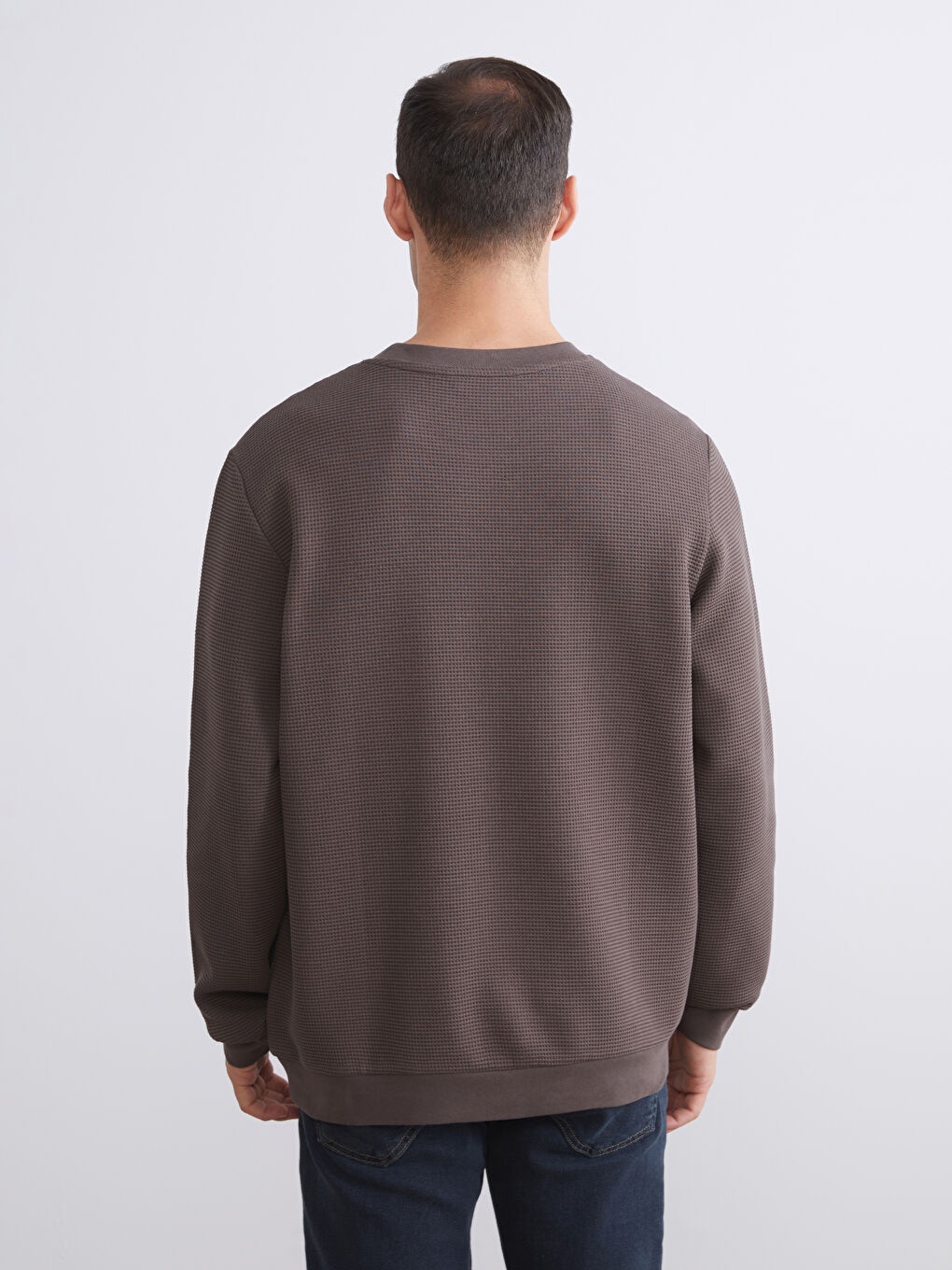 Crew Neck Men's Sweatshirt-6
