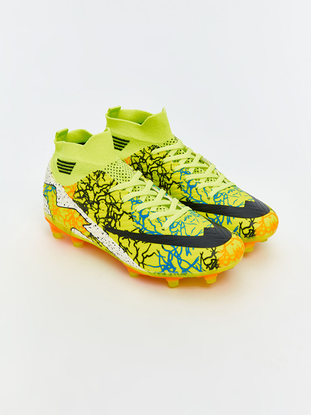 Sarı Bağcıklı Erkek Çocuk Krampon