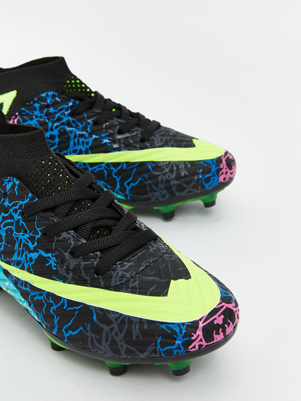 Siyah Bağcıklı Erkek Çocuk Krampon-2