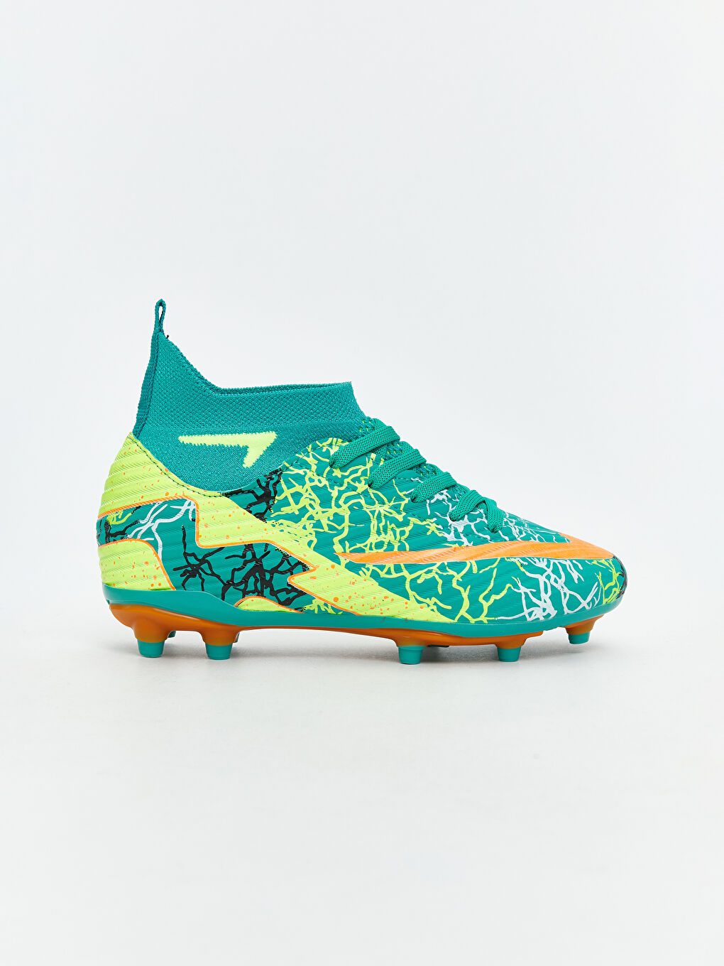 Turkuaz Bağcıklı Erkek Çocuk Krampon-1